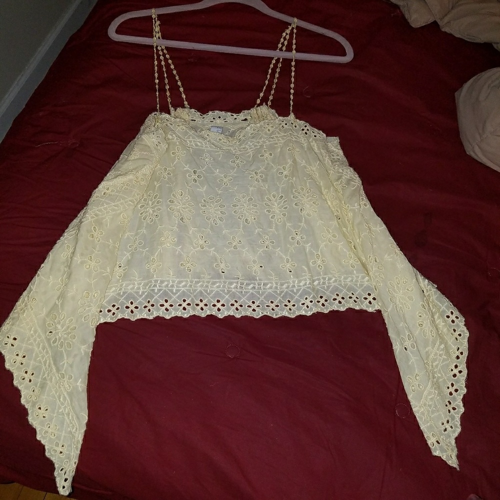 Free People New Romantics flowy tank top